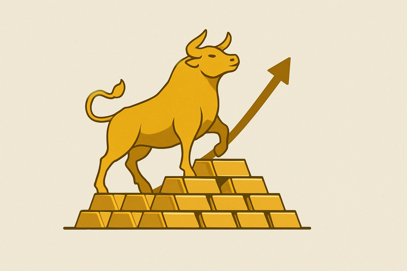 Looming U.S. stagflation and gold’s record of multi-year bull runs mean there’s still plenty of price upside – Fidelity’s Samson teaser image
