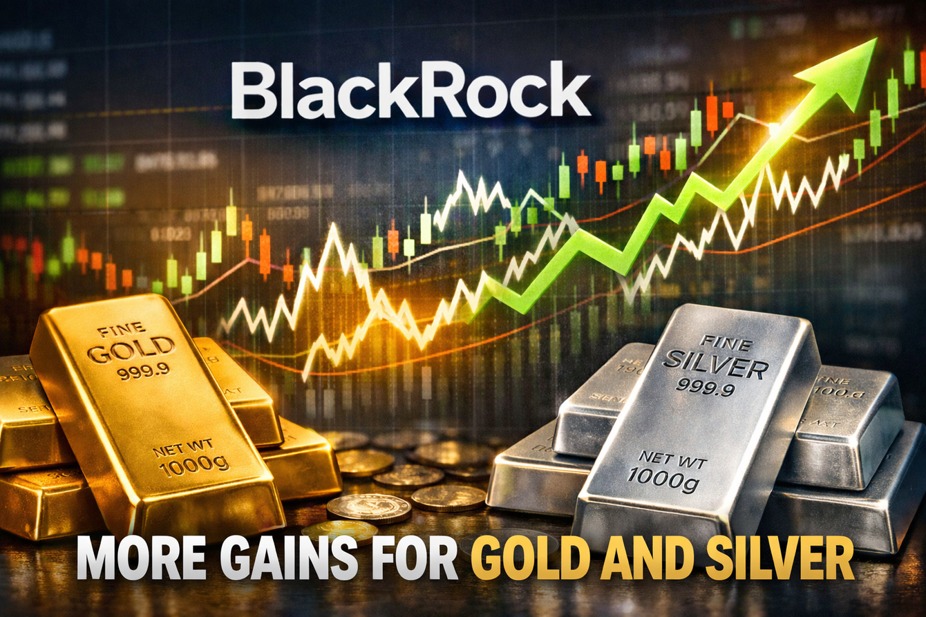 BlackRock sees further gains for both gold and silver teaser image