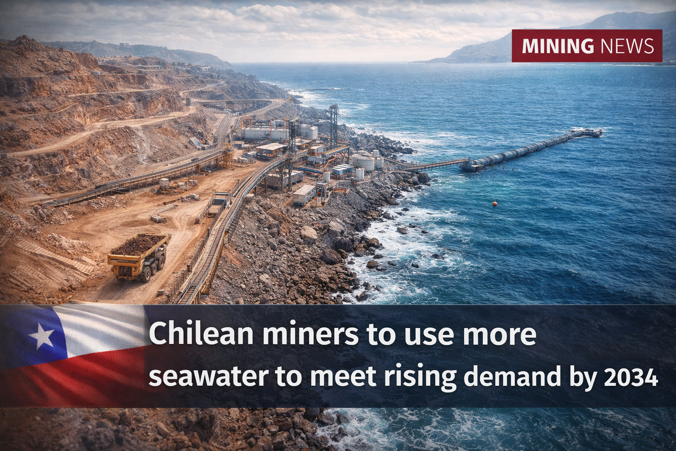 Chilean miners to use more seawater to meet rising demand by 2034 teaser image