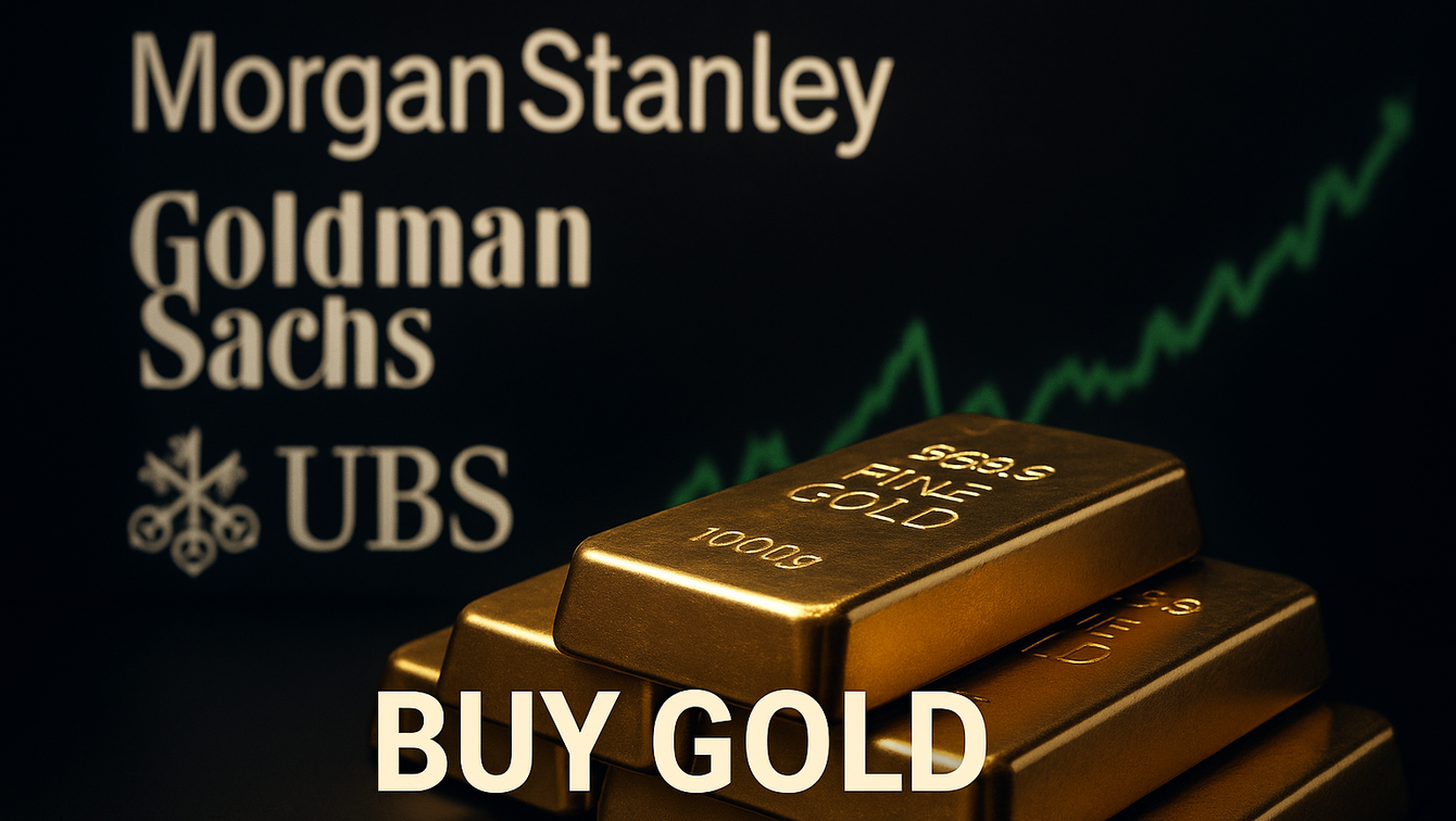 Morgan Stanley, Goldman Sachs, UBS all recommend buying gold after latest Trump tariffs teaser image
