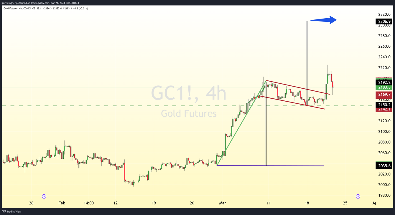 Gold futures trade to a new record high of $2225.30 teaser image