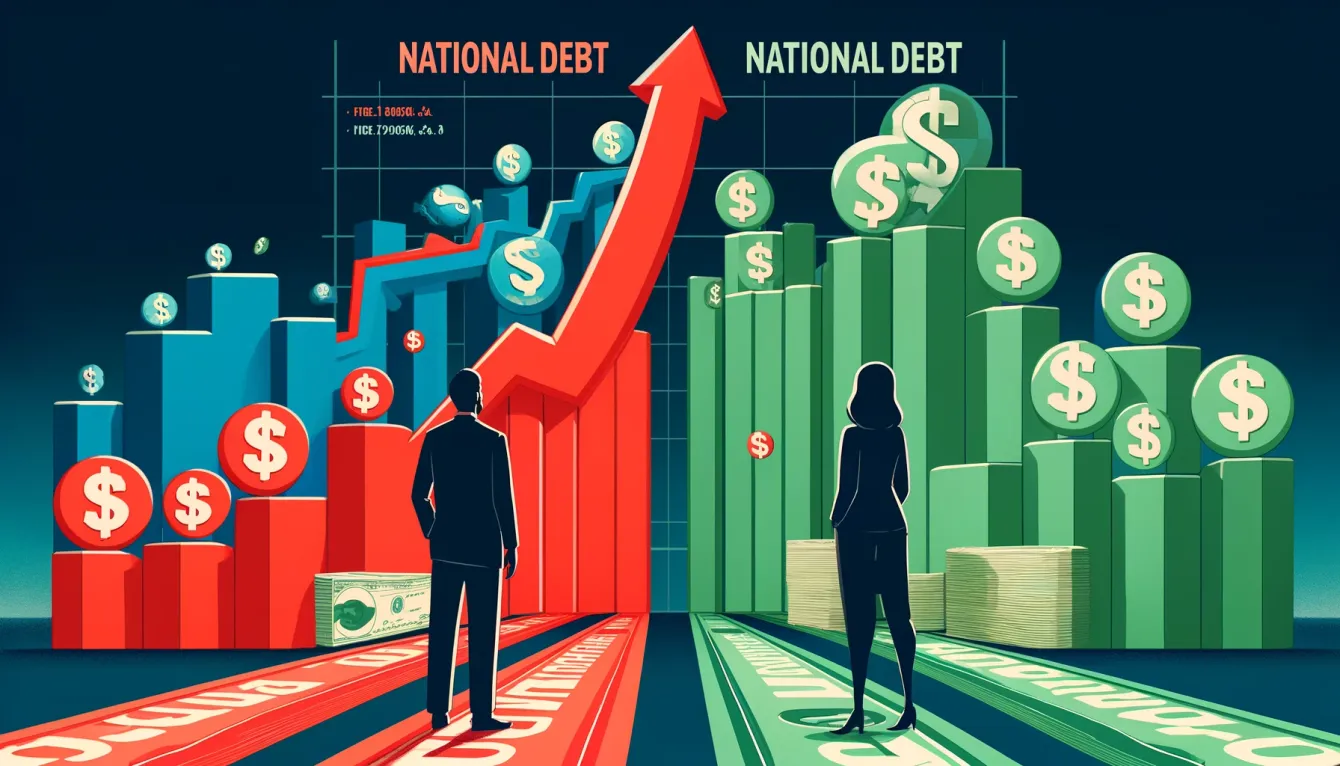 Mid-range estimates show Trump would add $7.5T to US debt; Harris would add $3.5T teaser image