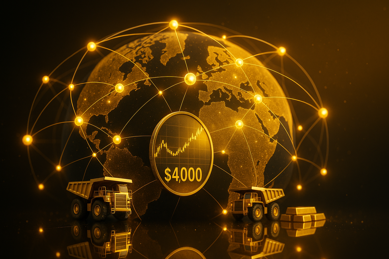 While gold consolidates, M&A heats up in the mining space teaser image