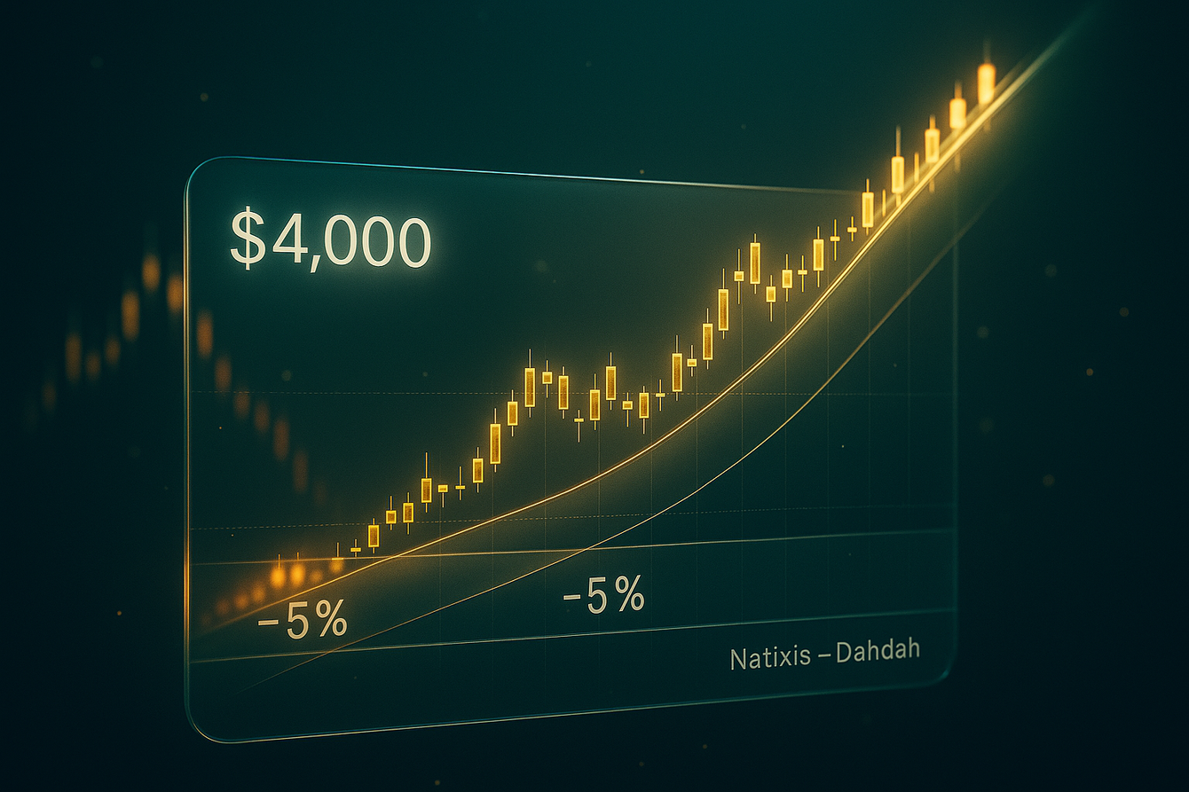 Even with gold’s momentum, a 5% or 10% correction can happen Natixis’ Dahdah teaser image