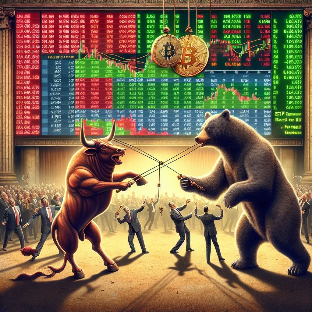Cryptos down, stocks mixed as investors await Fed decision on interest rates teaser image