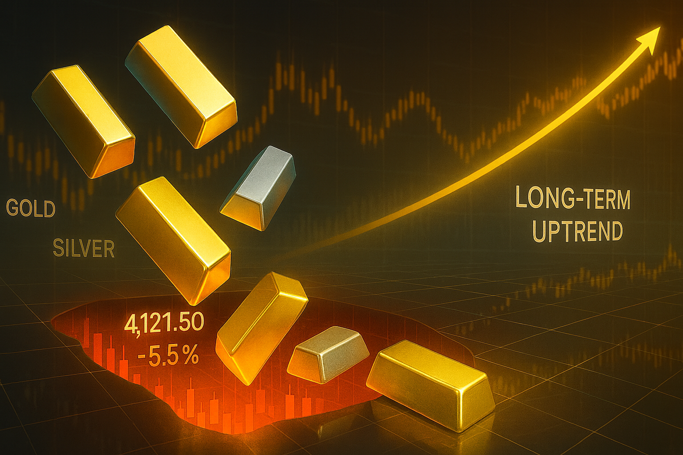 Gold and silver see worst one-day drop in years, but long-term uptrend remains solid - Experts teaser image