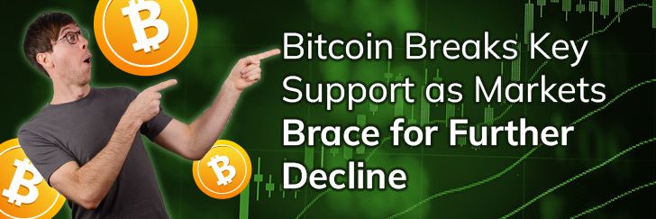 Bitcoin breaks key support as markets brace for further decline teaser image