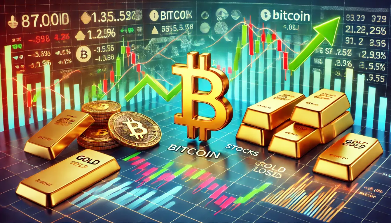 Bitcoin and crypto rally as Fed rate cut expectations shift, stocks and gold slip teaser image