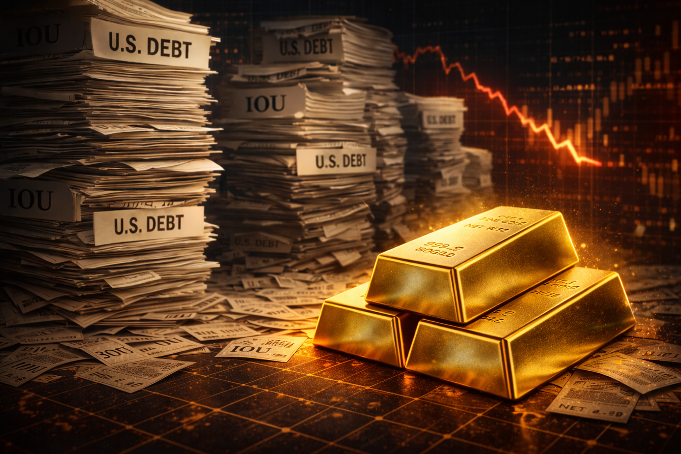 Gold’s pullback is a buying opportunity as debt risks continue to grow, says Tavi Costa teaser image