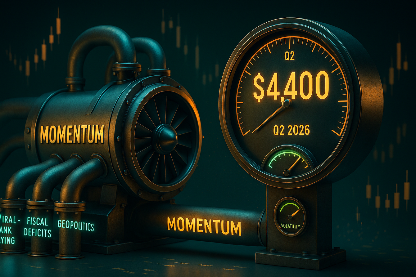 Gold will hit $4,400 by Q2 2026, so any correction is a buying opportunity - TDS’ Bart Melek teaser image