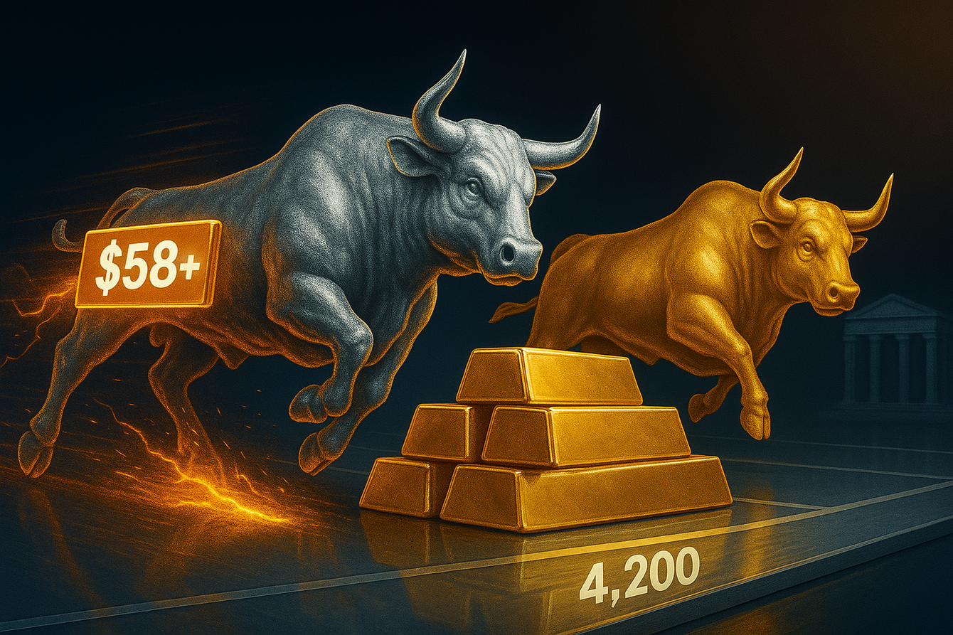 Silver's still on fire: Can gold keep up? teaser image