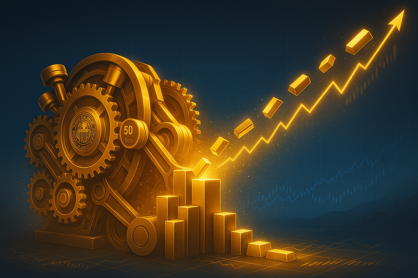 The Federal Reserve has an opportunity to cut rates by 50 basis points and send gold well above $3,700 - abrdn’s Minter teaser image