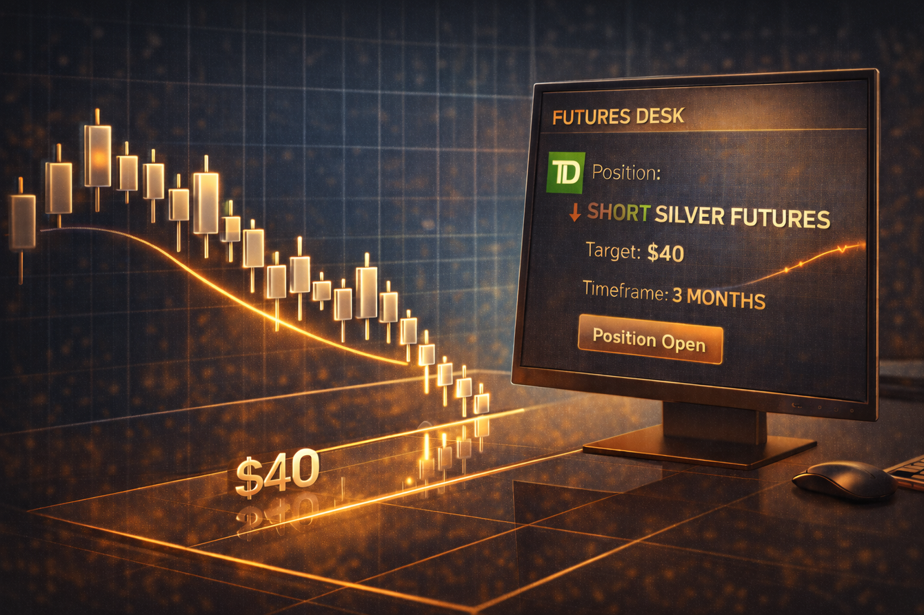 TDS takes another swing at shorting silver, looking for a drop to $40 in the next three months teaser image