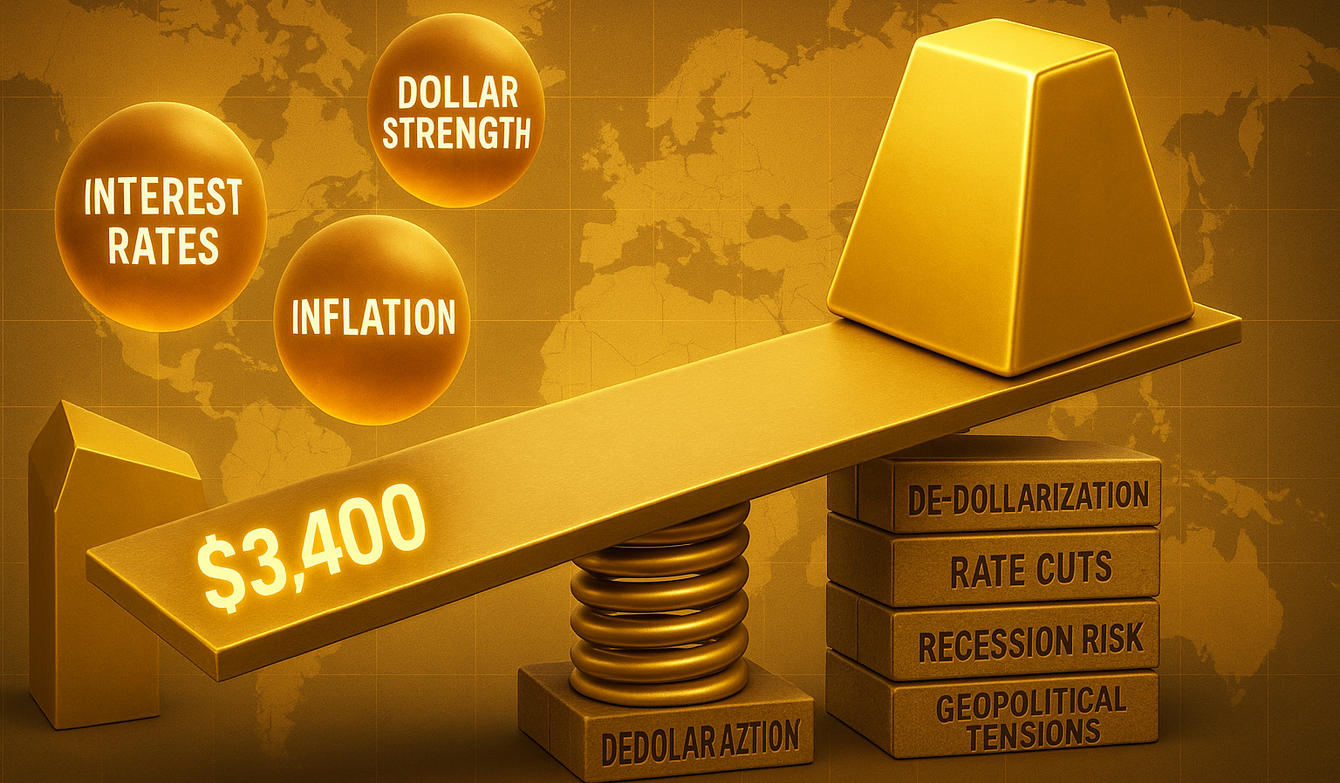 Gold has little downside even as prices trade above $3,400 an ounce - BCA’s Roukaya Ibrahim teaser image