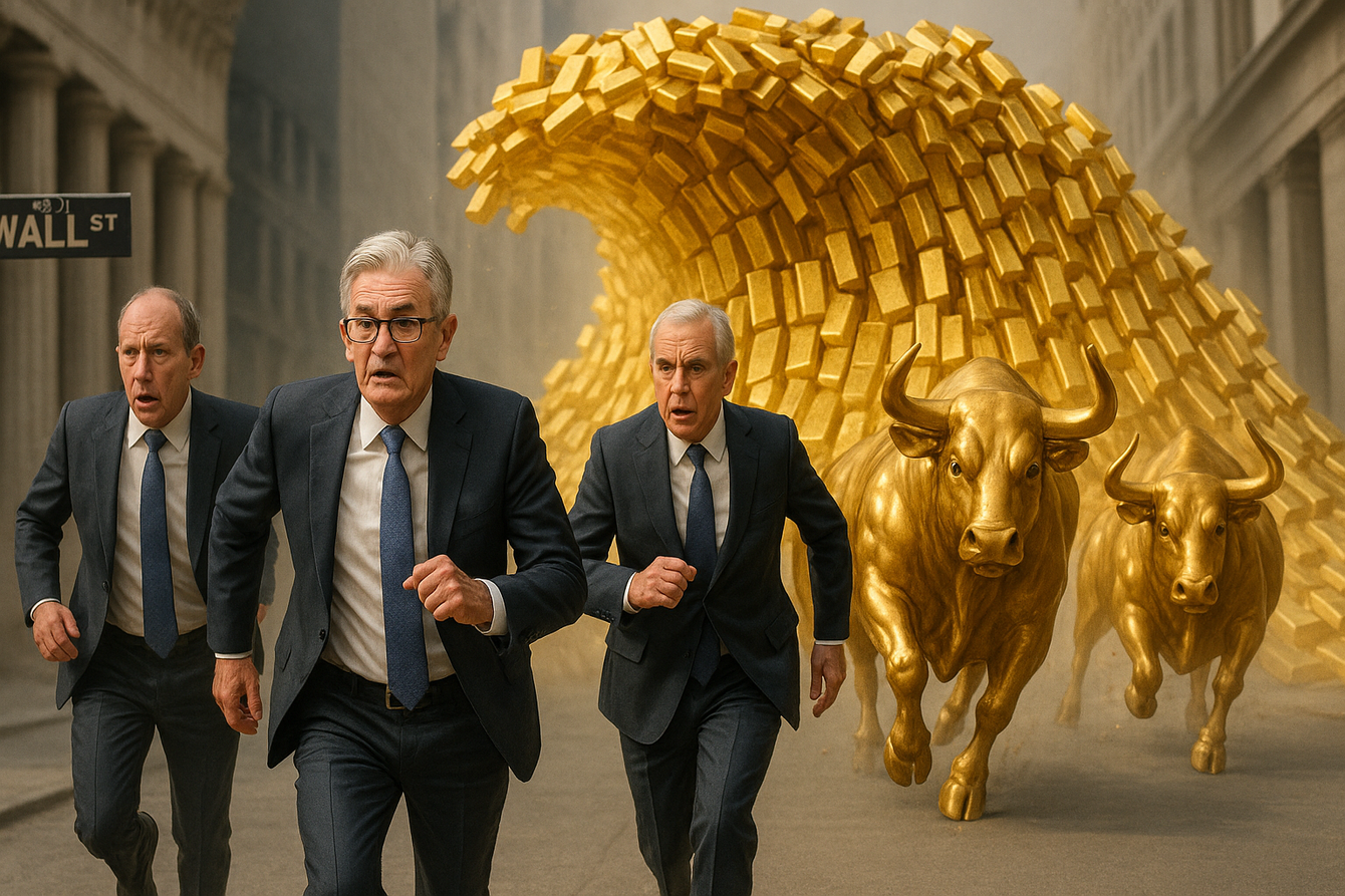 Wall Street bullish as ever after gold maintains its gains, Main Street more cautious ahead of Fed rate decision teaser image