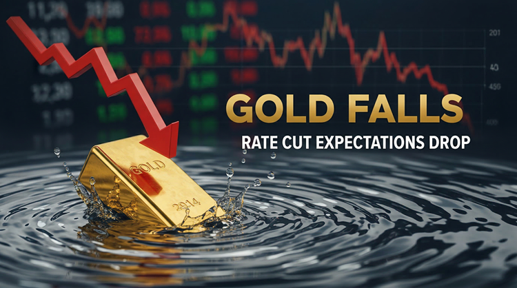 Gold retreats as oil volatility and Fed policy shift dominate markets teaser image