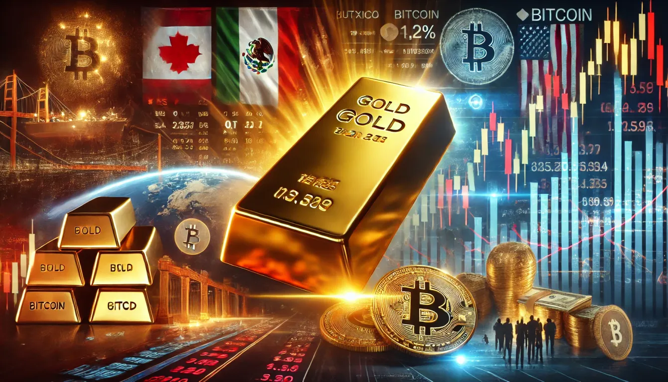 Gold outshines equities and Bitcoin as investors protect themselves from trade war teaser image