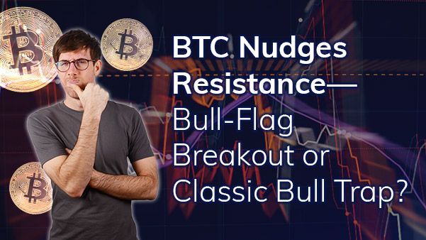 Bull-flag breakout or bull trap? teaser image