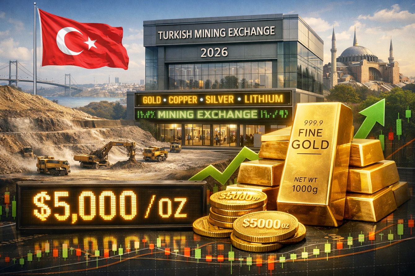 Türkiye to establish new mining exchange in 2026 to boost financing and price transparency as $5,000/oz gold becomes ‘new normal’ teaser image