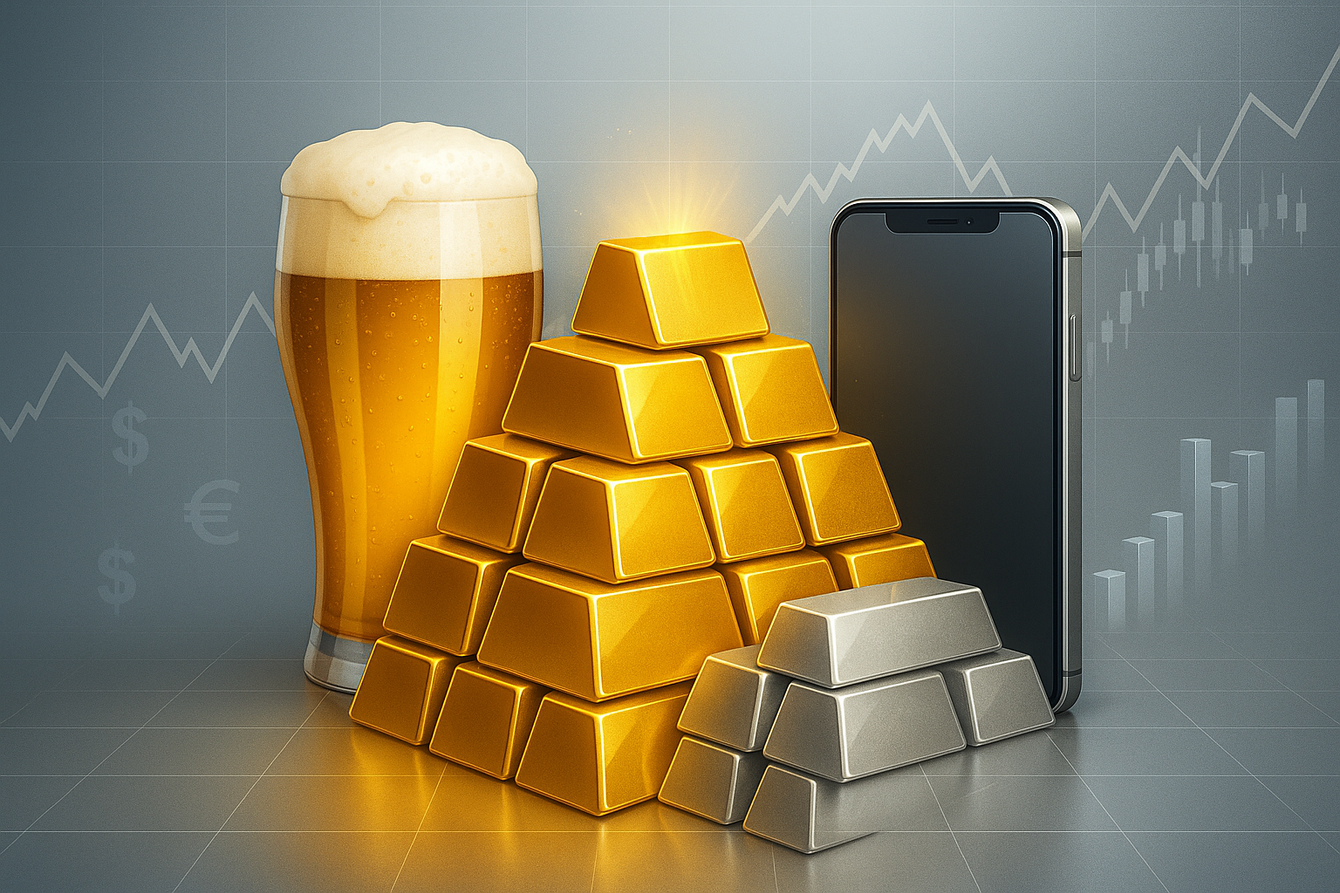 Gold sees solid gains against beer and iPhones - Incrementum teaser image