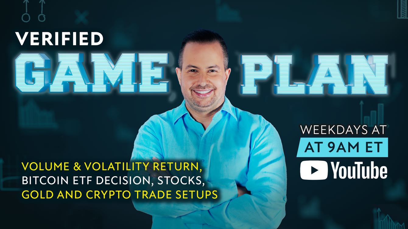 Trading Game Plan: Volume & volatility return, Bitcoin ETF decision,  stocks, gold and crypto trade setups - January 2, 2024 | Kitco News