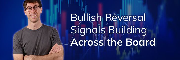 Bullish reversal signals building across the board teaser image
