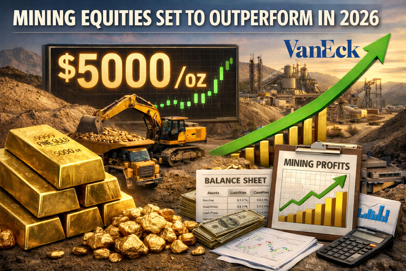 As high gold prices become the baseline, mining equities are poised to outperform in 2026 – VanEck’s Casanova teaser image
