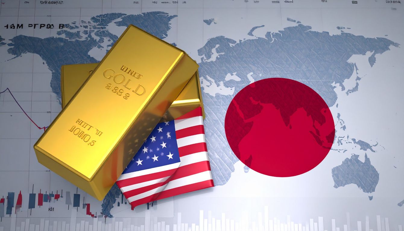 Gold retreats on US-Japan trade agreement teaser image