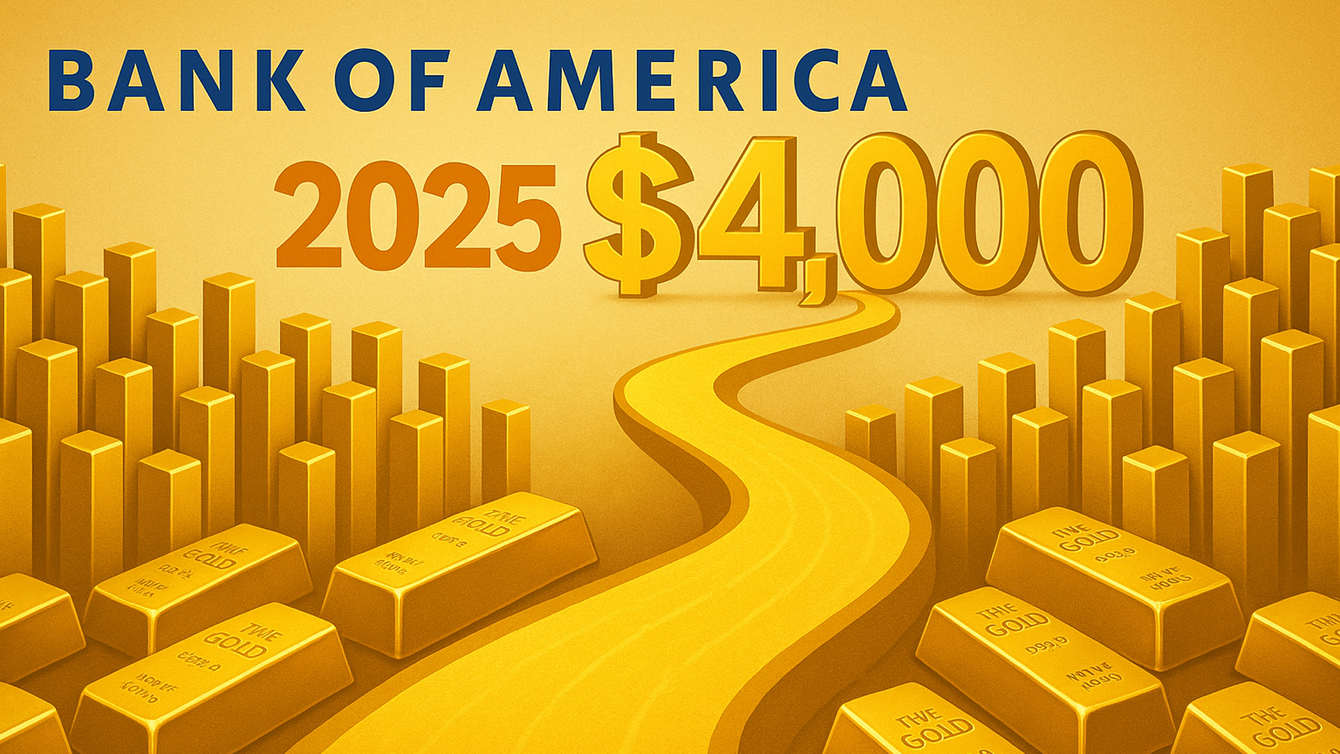 Bank of America sees a path to $4K gold in the second half of 2025 teaser image