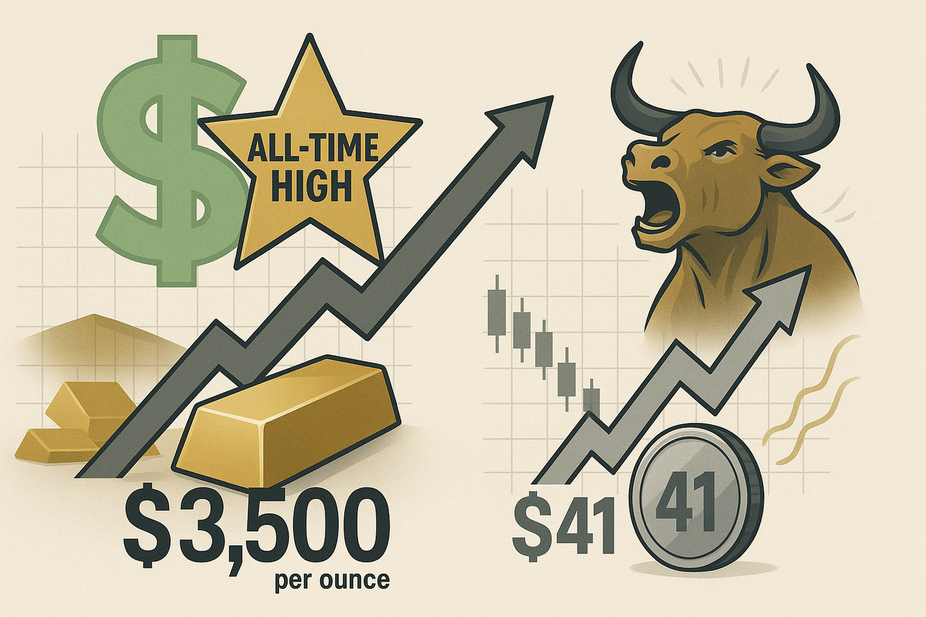 Silver and gold prices surge as precious metals finally make their move despite renewed USD strength – Analysts teaser image