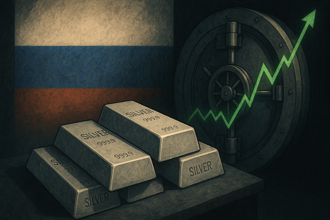 Russia’s central bank may be boosting silver prices through undeclared purchases teaser image