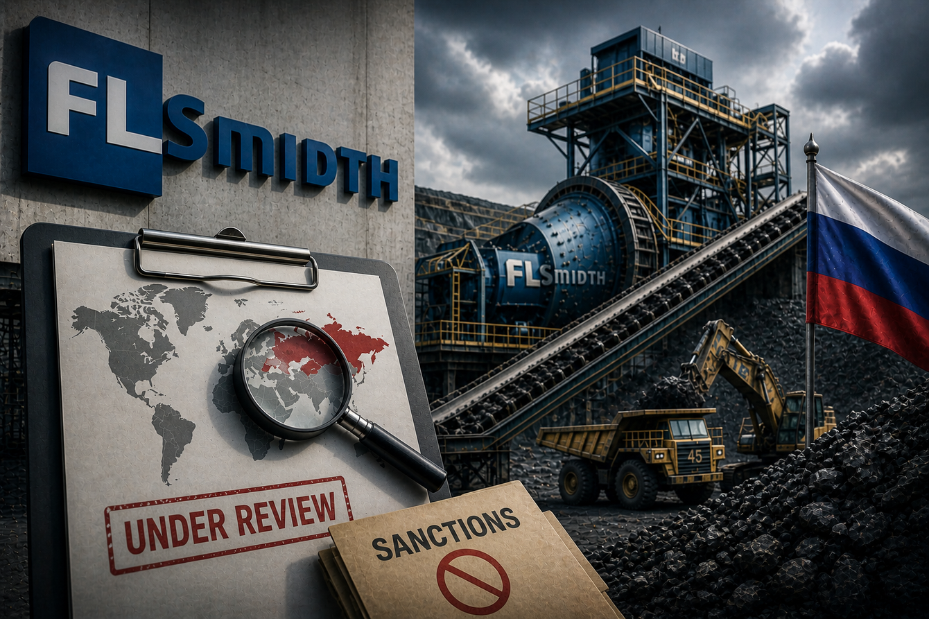 FLSmidth investigates potential breach of sanctions on Russia teaser image