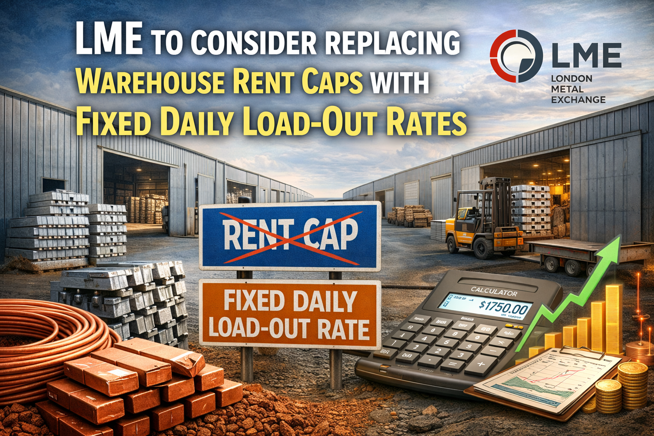 LME to consider replacing warehouse rent caps with fixed daily load-out rates teaser image