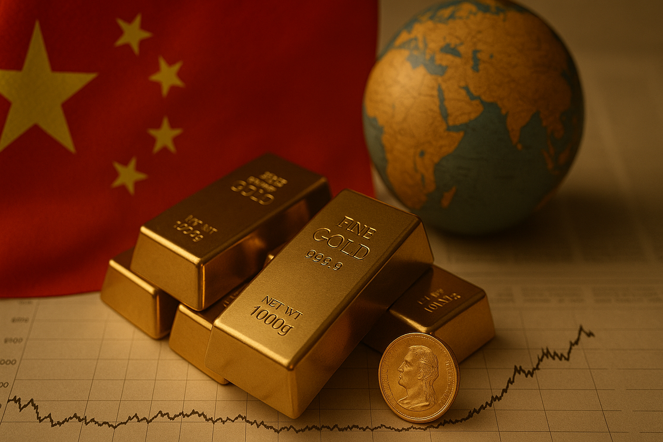 Despite a slower pace, China’s central bank continues to buy gold teaser image