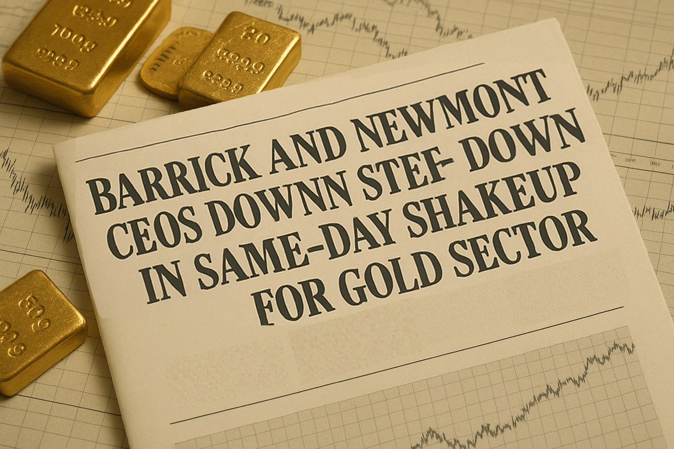 Barrick and Newmont CEOs Step Down in Same-Day Shakeup for Gold Sector teaser image