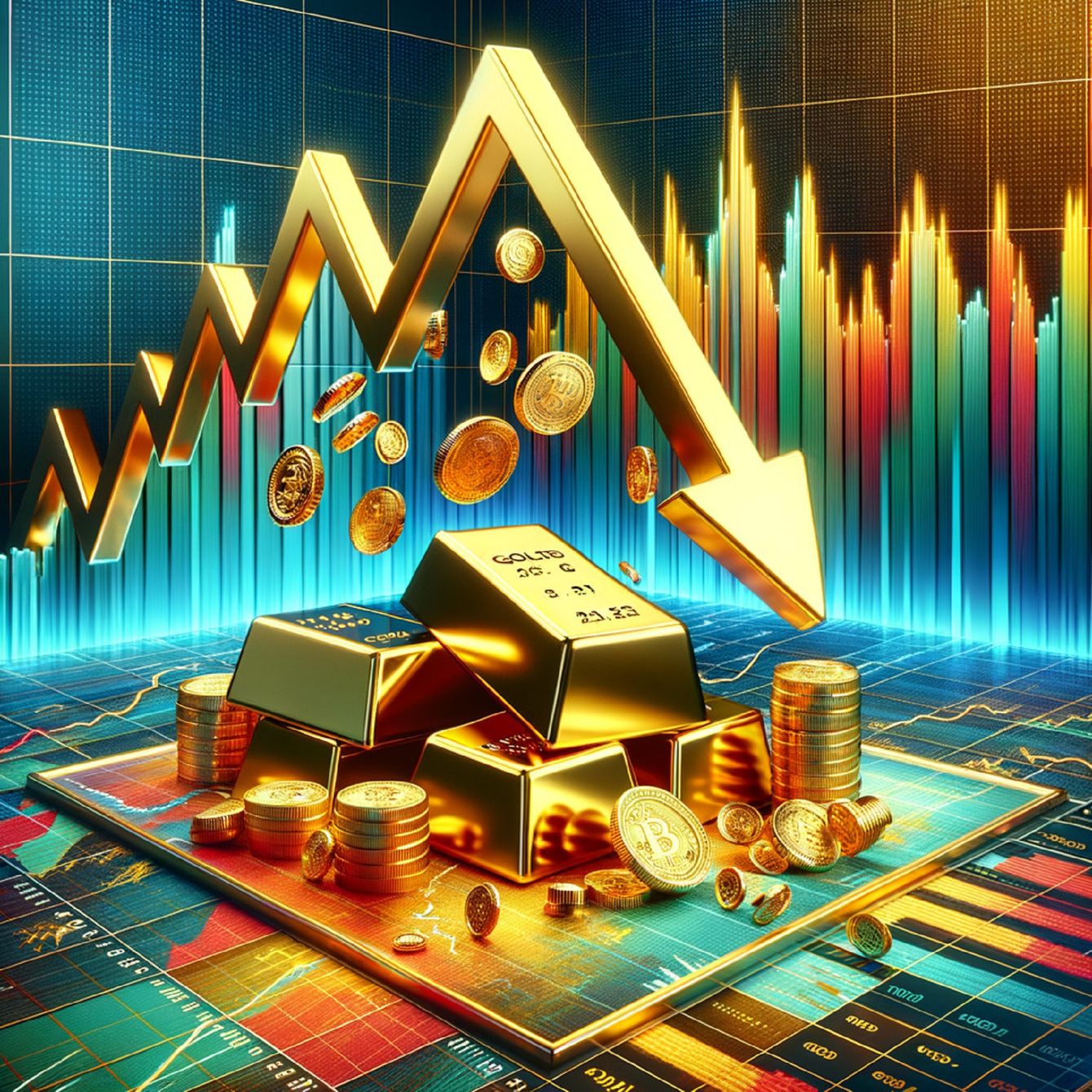 Gold prices plummet amid economic shifts, and PBC announcement teaser image