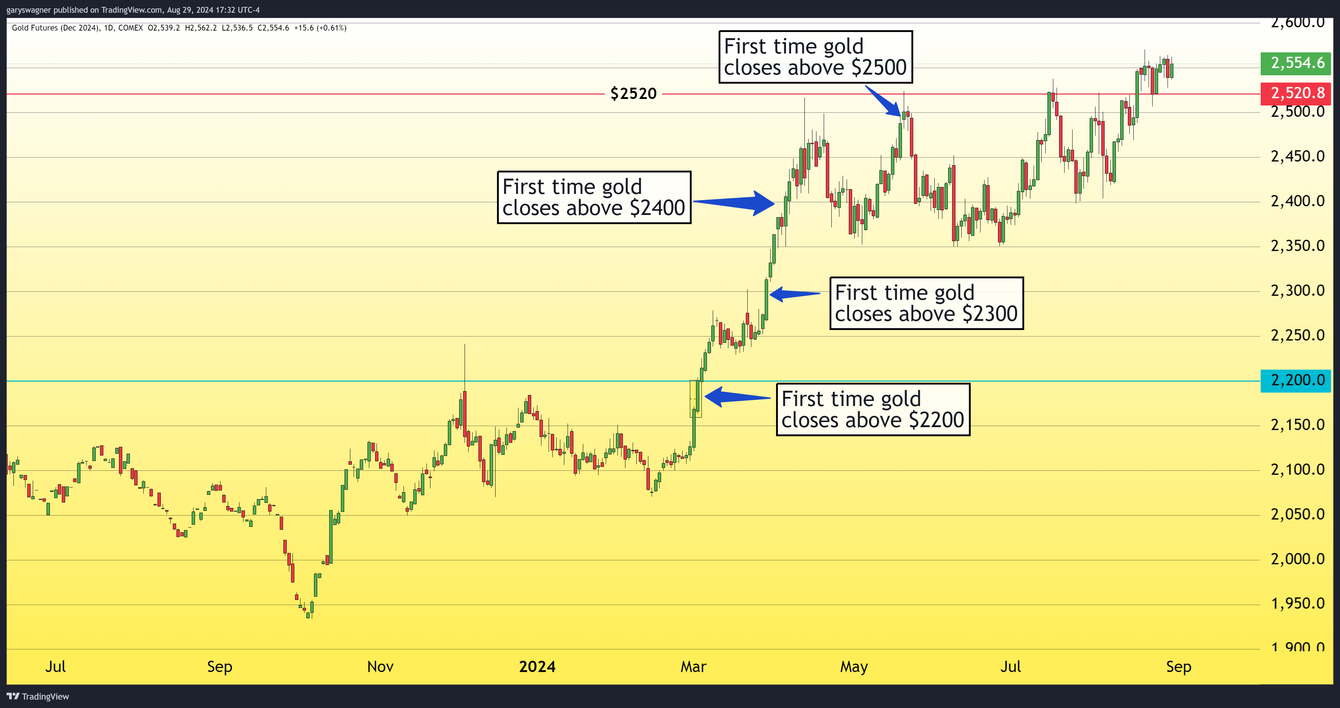 Gold's remarkable performance in 2024 appears poised for further gains teaser image