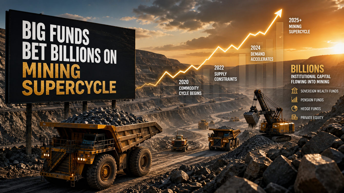 Big funds bet billions on mining supercycle teaser image