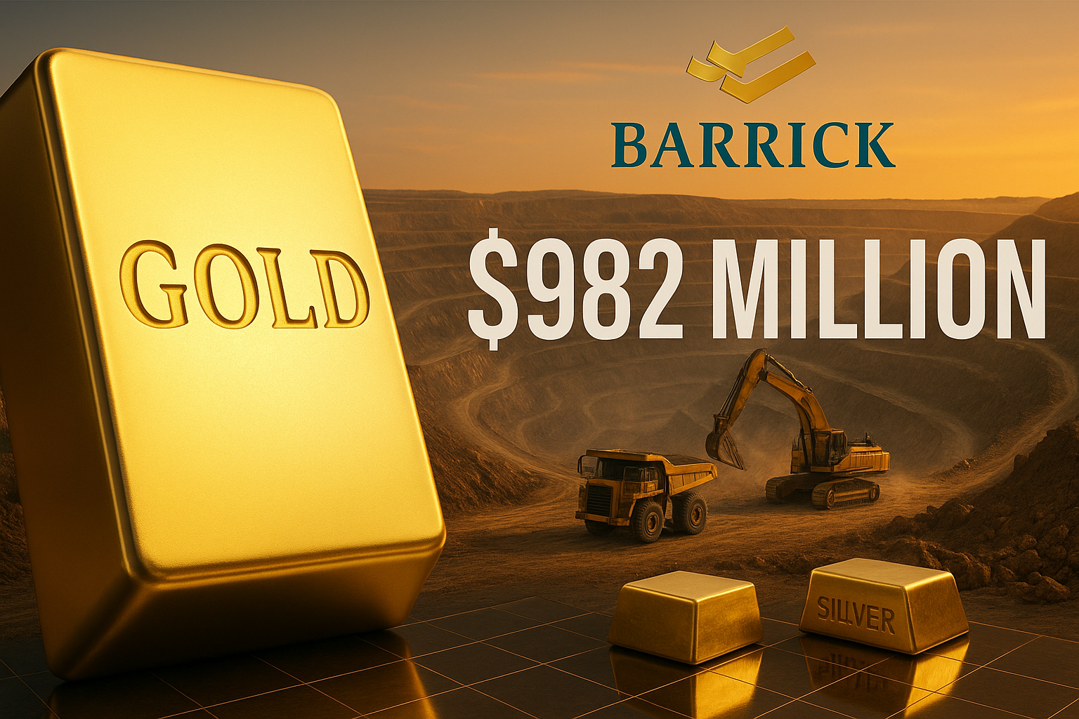 Barrick reports record Q3 earnings and cash flow, boosts dividend 25% teaser image